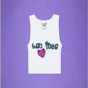 Olivia Rodrigo Bad idea crop tank top